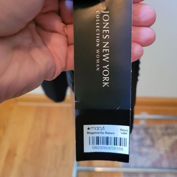 NWT jones new york collection black embroidered blazer sz 18w - Picture 11 of 14